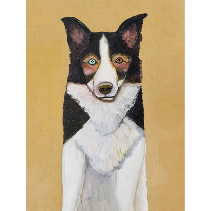 Border Collie Canvas Wall Art - GreenBox Art