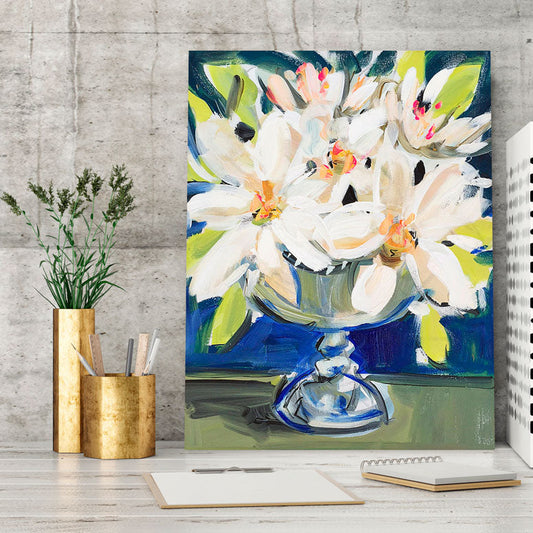 Magnolia Arrangement Canvas Wall Art - GreenBox Art