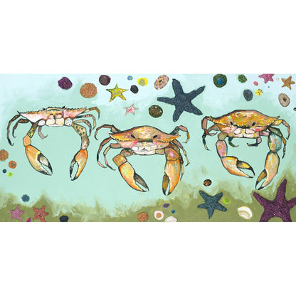 Crabs & Starfish Canvas Wall Art