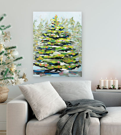 Holiday - Let It Snow Canvas Wall Art