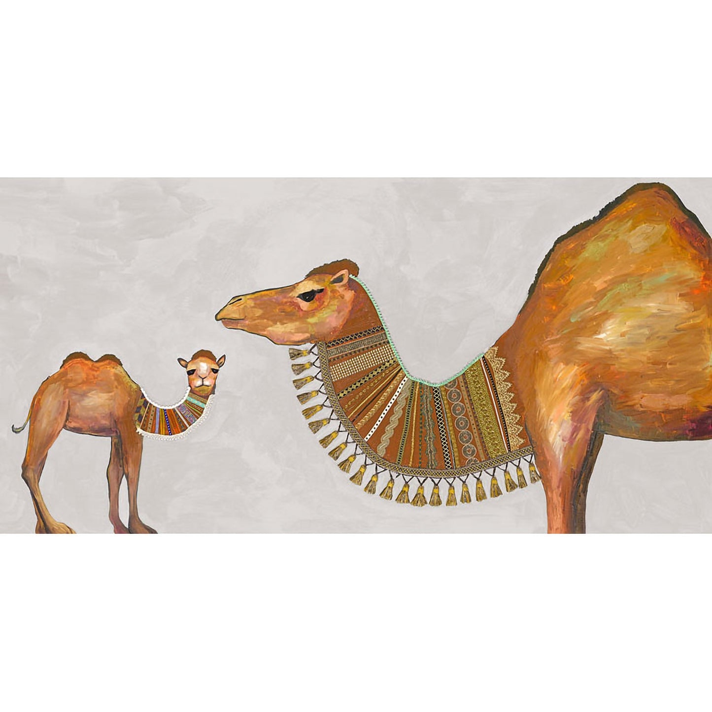 Baby Camel Canvas Wall Art