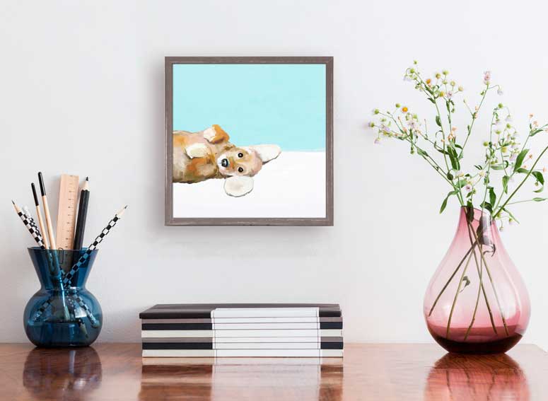 Best Friend - Cocker Spaniel Mini Framed Canvas