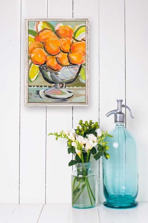 Citrus - Oranges Mini Framed Canvas