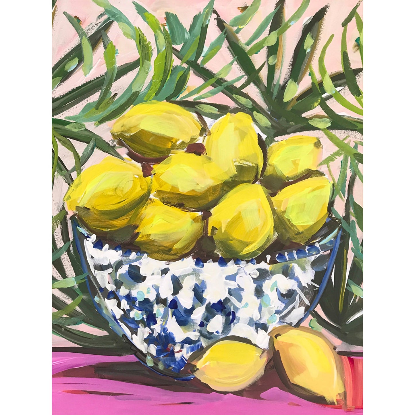 Citrus - Lemons Canvas Wall Art