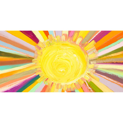 Little Sunshine Detail Canvas Wall Art - GreenBox Art