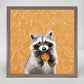 Fall - Thankful Raccoon Mini Framed Canvas