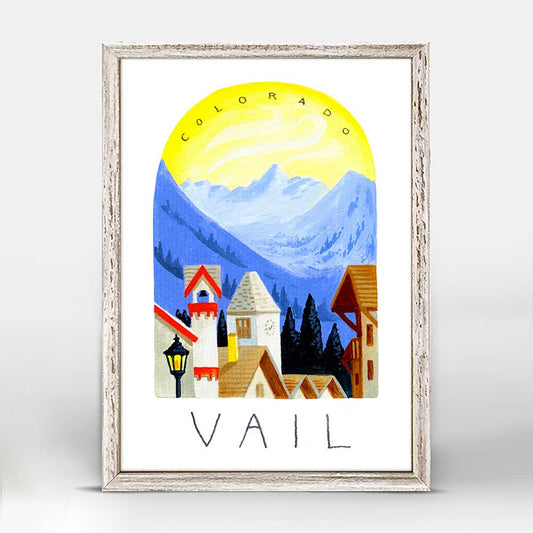 National Treasure - Vail Mini Framed Canvas
