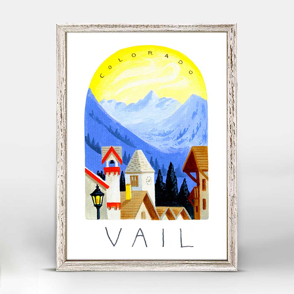 National Treasure - Vail Mini Framed Canvas - GreenBox Art