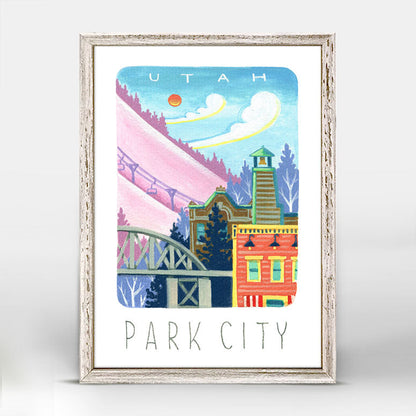 National Treasure - Park City Mini Framed Canvas