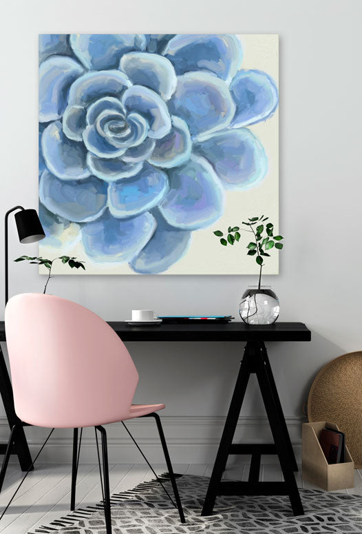 Garden Succulent Canvas Wall Art - GreenBox Art