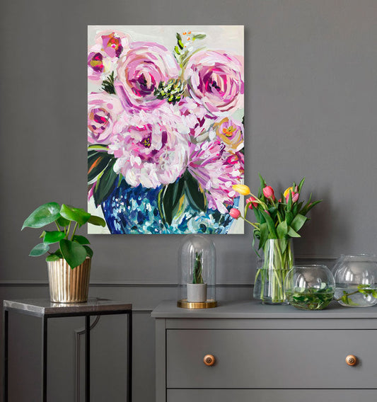 Central Floral Co Canvas Wall Art