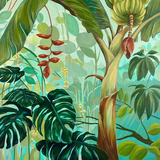 Tropical Utopia Canvas Wall Art
