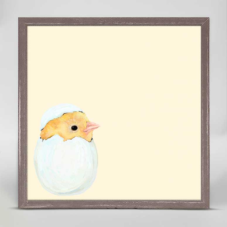 Little Hatchling Mini Framed Canvas - GreenBox Art