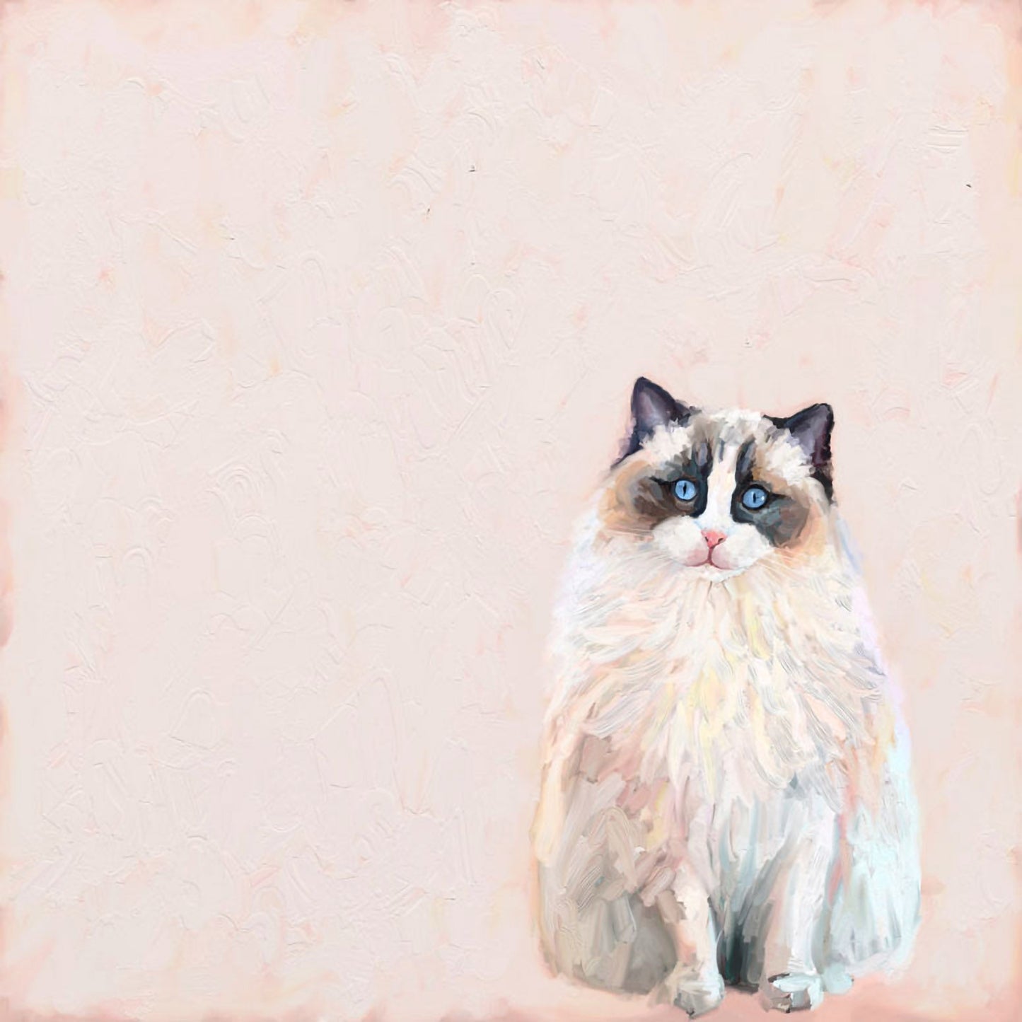 Feline Friends - Ragdoll Cat Canvas Wall Art