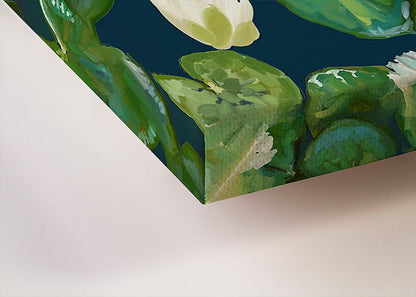 Lily Pad Canvas Wall Art - GreenBox Art