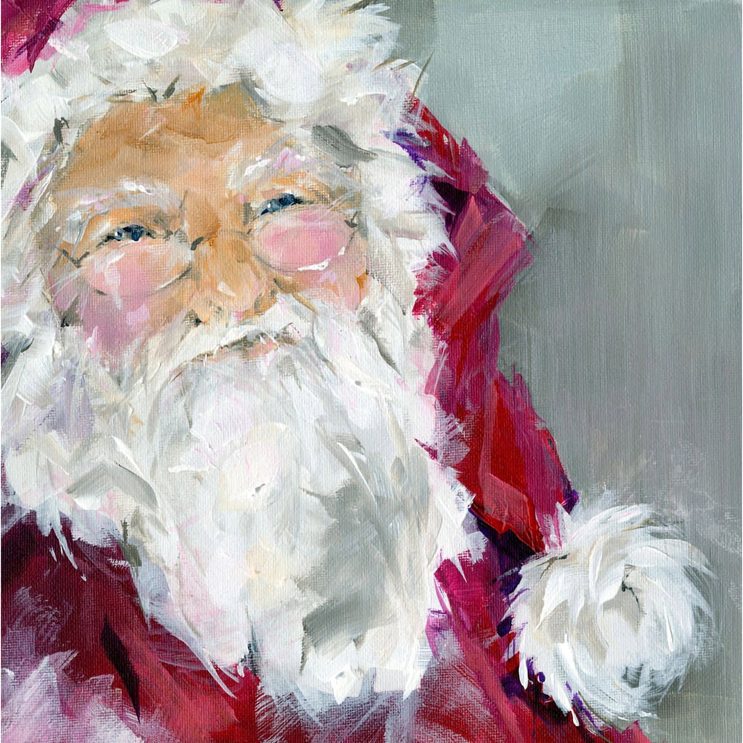 Holiday - Santa Claus Canvas Wall Art
