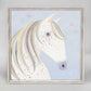 Dotted Horse Mini Framed Canvas
