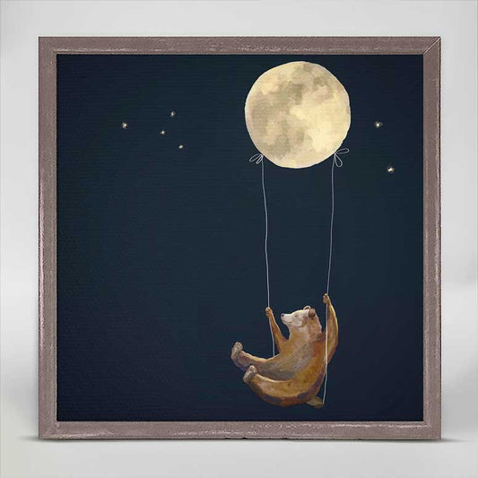 Dreamy Bear Mini Framed Canvas - GreenBox Art