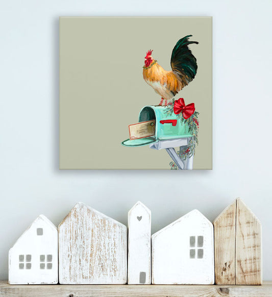 Holiday - Holiday Mail Canvas Wall Art - GreenBox Art