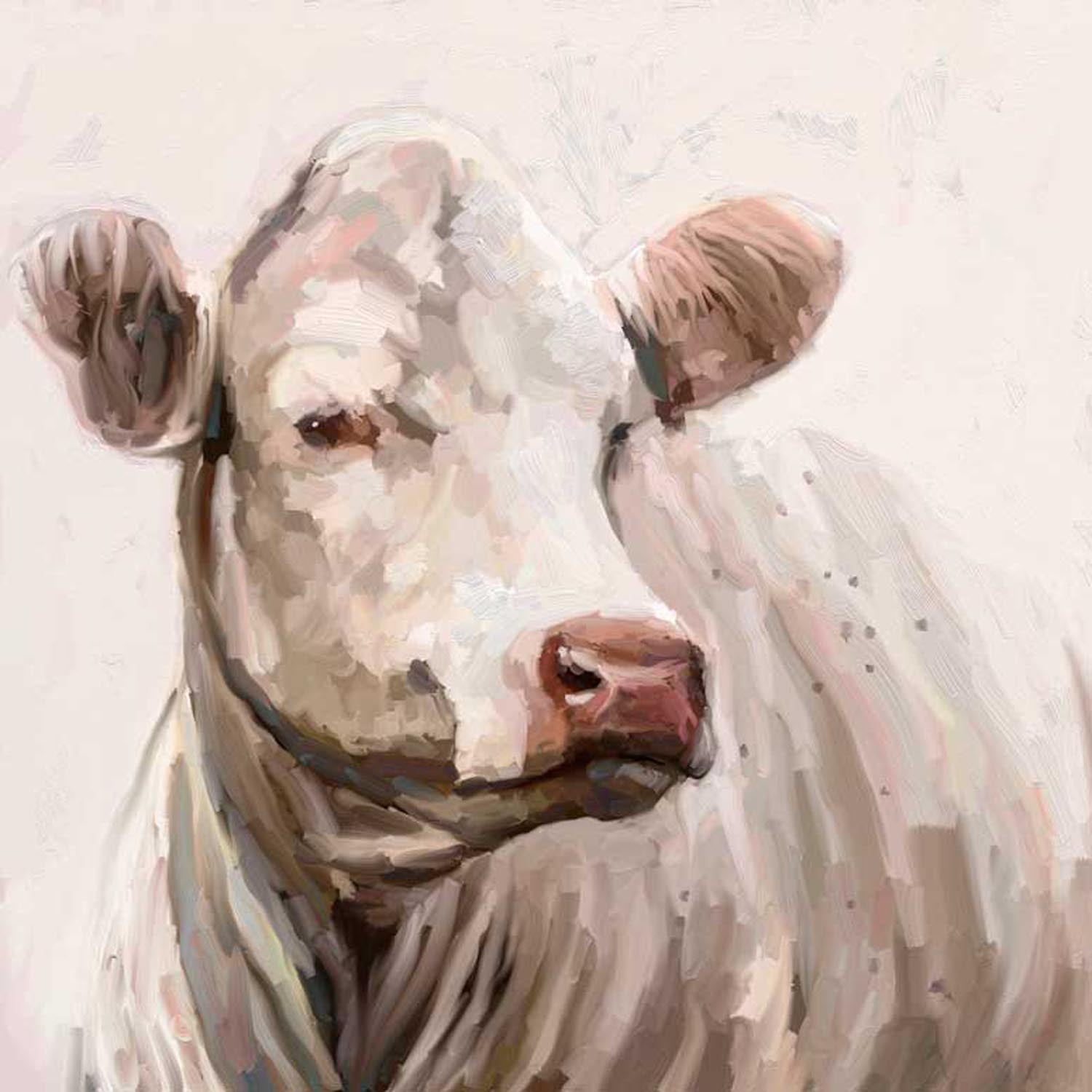 Cow Life 1 Canvas Wall Art - GreenBox Art