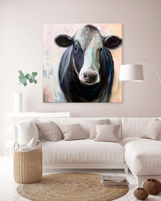 Cow Life 2 Canvas Wall Art