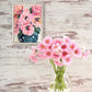 Flowers Go Lightly Mini Framed Canvas