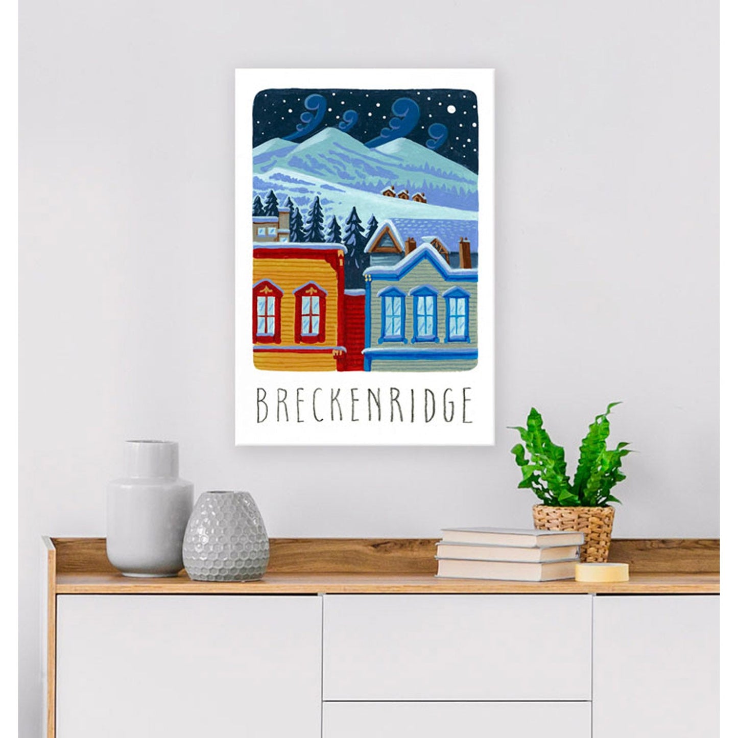 National Treasure - Breckenridge Canvas Wall Art - GreenBox Art