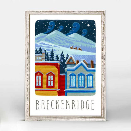 National Treasure - Breckenridge Mini Framed Canvas