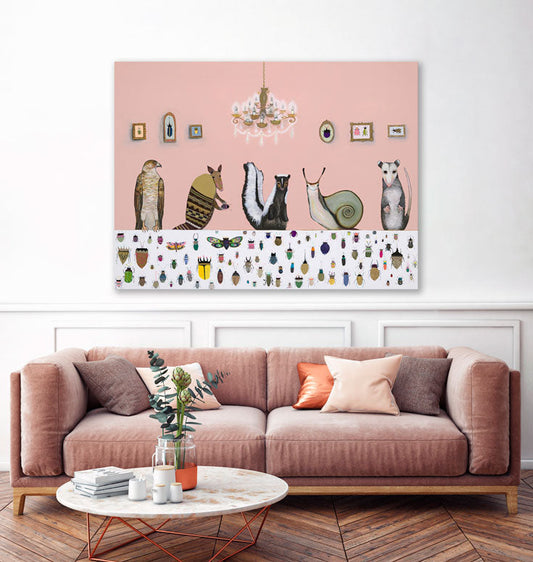 Snail's House Canvas Wall Art - GreenBox Art