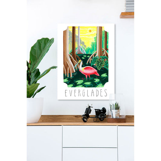 National Parks - Everglades Canvas Wall Art