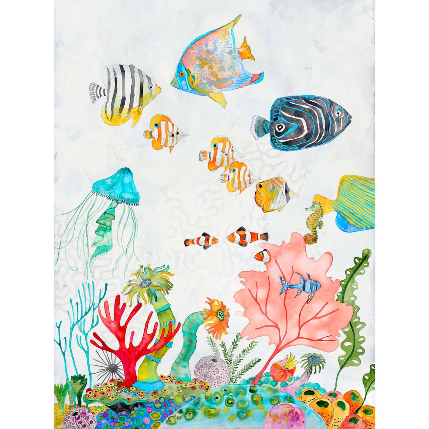 Underwater Garden Canvas Wall Art