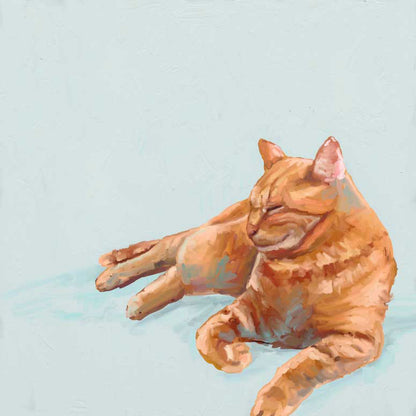 Feline Friends - Gary The Cat Canvas Wall Art