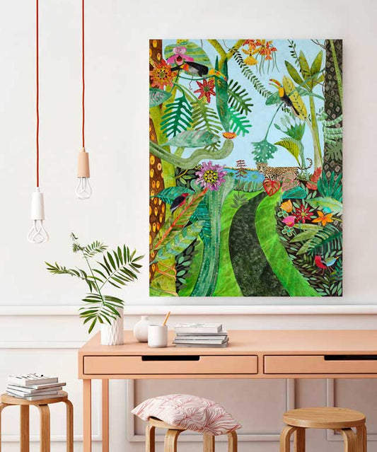The Greenhouse Canvas Wall Art