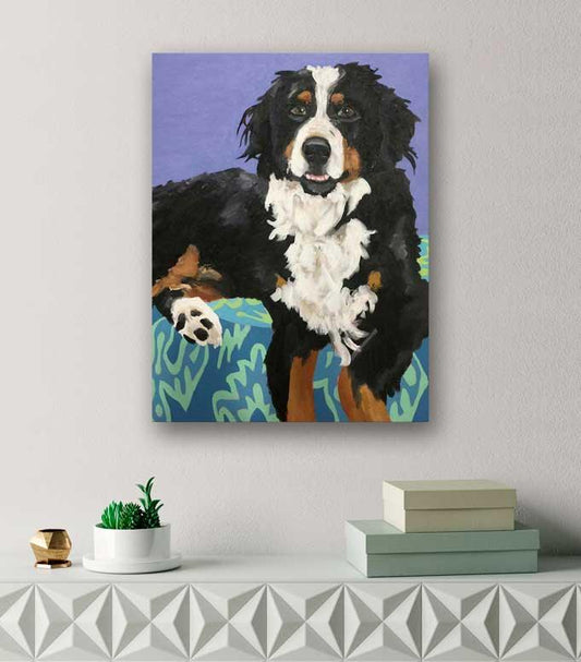 Dog Tales - Kona Canvas Wall Art - GreenBox Art