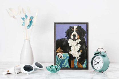 Dog Tales - Kona Mini Framed Canvas