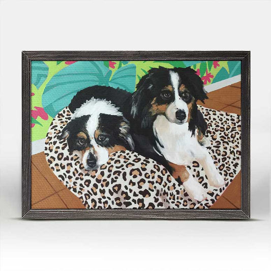 Dog Tales - Remer Mini Framed Canvas