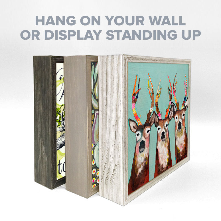 Lift Up Your Voice Mini Framed Canvas - GreenBox Art