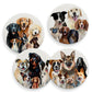 Best Friend - Dog Bunch - Set of 4 Coaster Set