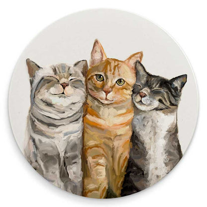 Feline Friends - Cat Bunch - Set of 4 Coaster Set