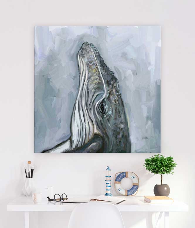 Face Of The Deep Canvas Wall Art
