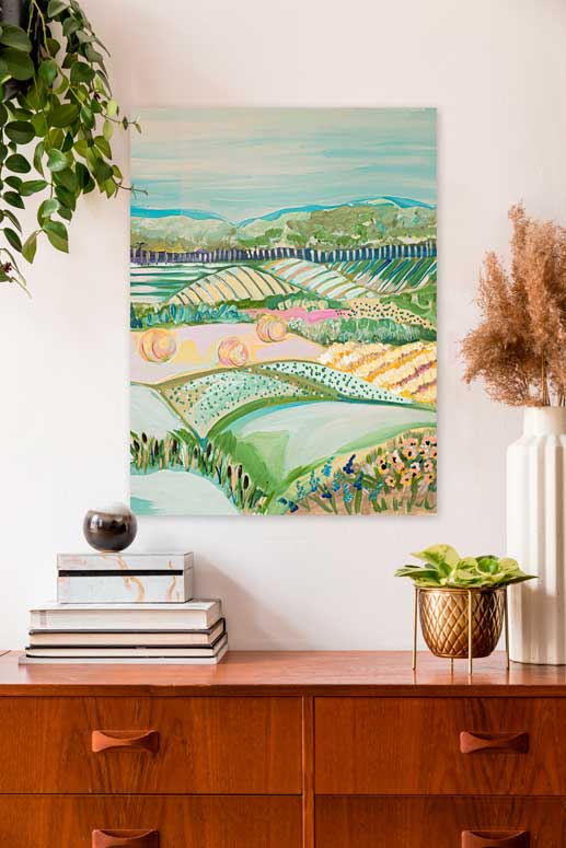 Pastures Of The Plenty Canvas Wall Art