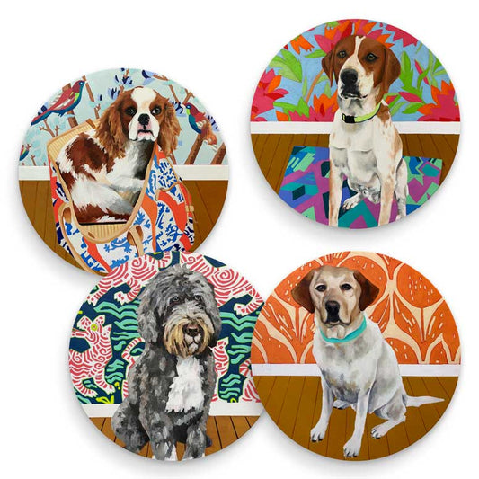 Dog Tales - Set of 4 Coasters