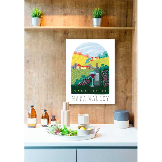 National Treasure - Napa Valley Canvas Wall Art - GreenBox Art