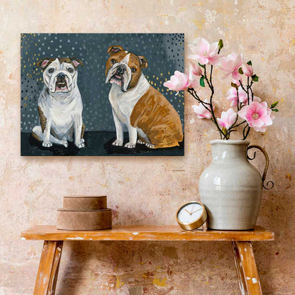 Bulldogs Canvas Wall Art