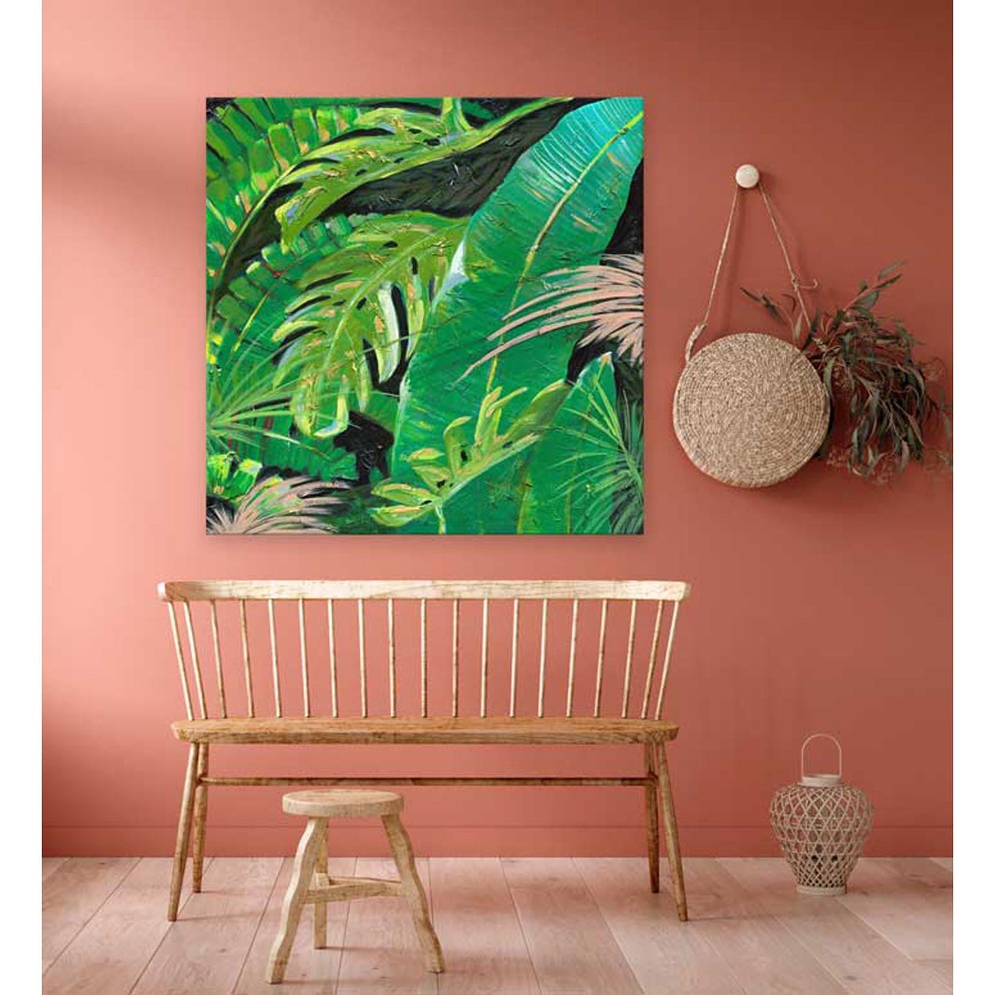 Jungle Out There Canvas Wall Art - GreenBox Art