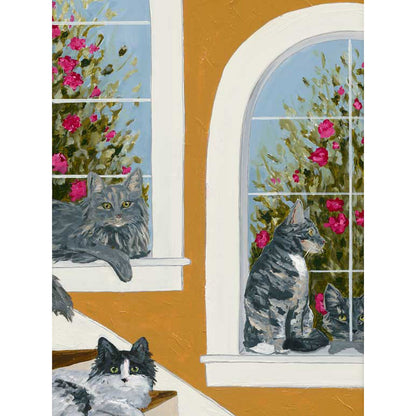 Rear Window Canvas Wall Art