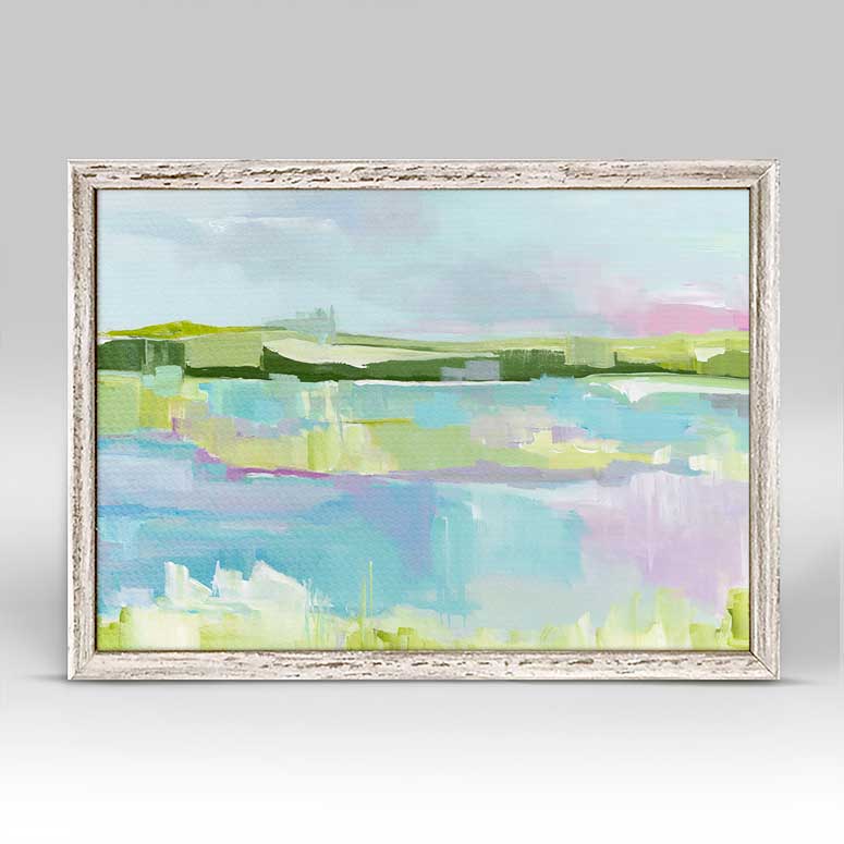 Breeze Landscape 2 Mini Framed Canvas - GreenBox Art