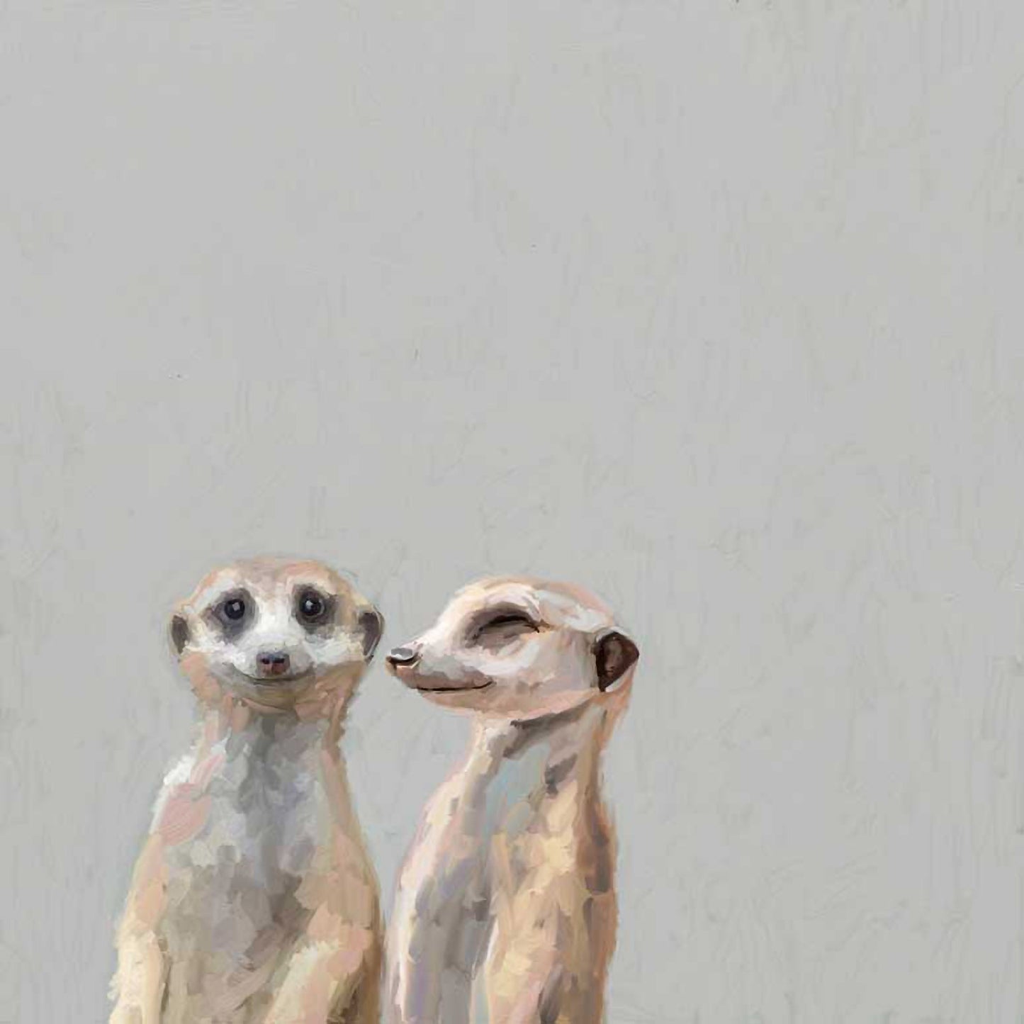 Meerkat Secrets Canvas Wall Art