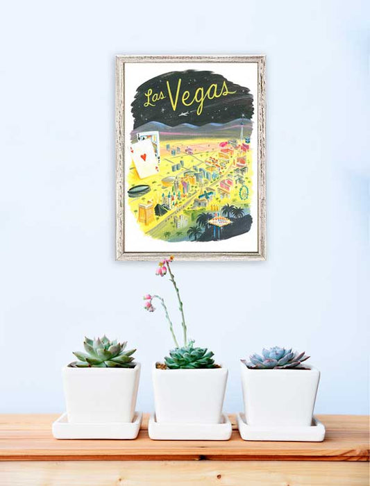 City Pride - Las Vegas Mini Framed Canvas - GreenBox Art