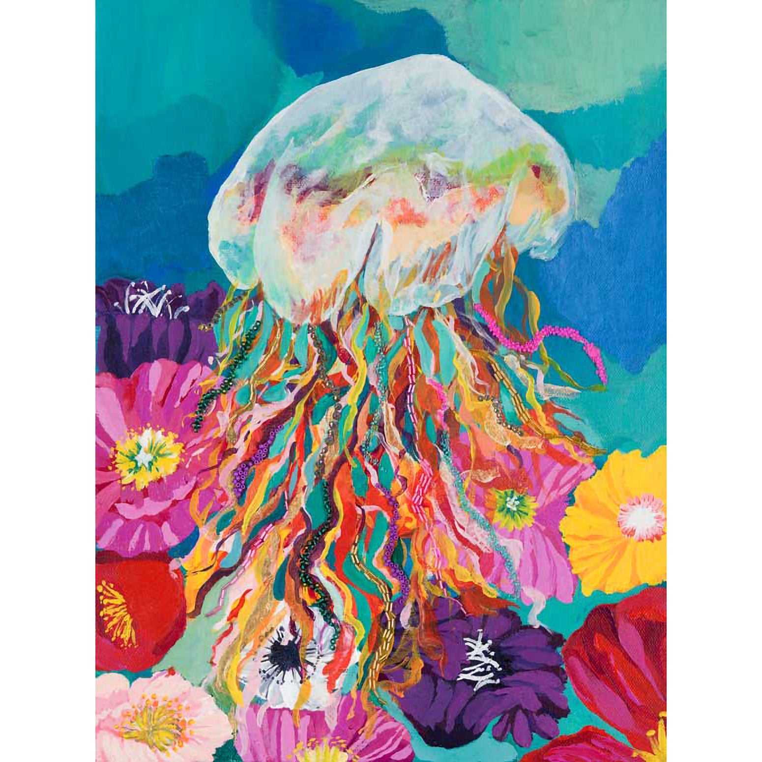 Jelly Legs Canvas Wall Art - GreenBox Art